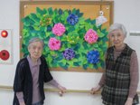 本物みたいな紫陽花
