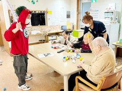 グループホームみんなの家大宮三橋 2月レク『節分』2階編