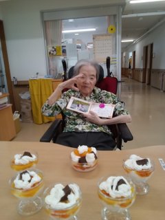 元気になりました。 本日お誕生日会を開催しました。