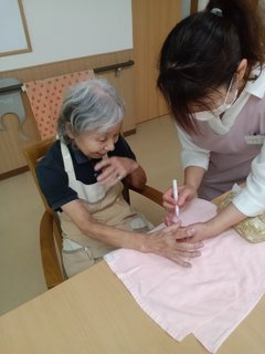 本日初めてのシニアセラピー