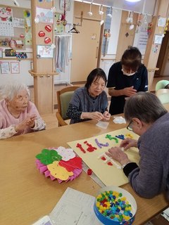 月間レクの準備♪