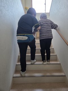 避難訓練 ( ゜Д゜)