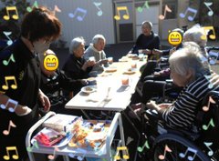 ぽかぽかな日のお茶会 (#^.^#)