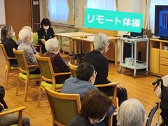 リモート体操 (#^^#)