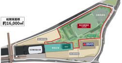 駅前再開発エリア