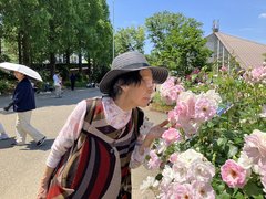 四季の香ローズガーデンは花盛り