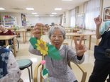 無料レクリエーション(帽子&ひまわり)