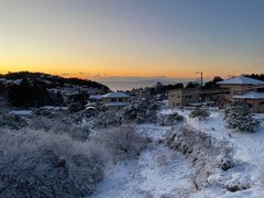 湯河原の朝日🌞