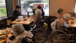 外出しました