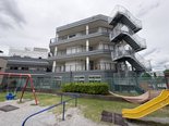施設の裏にまわってみました