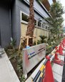 看板設置されましたー!!ほぼ外構完成‼️