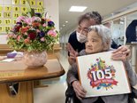 105歳迎えられました✨✨