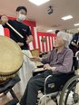 一緒に叩きました♪