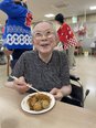 焼きそばにニッコリ