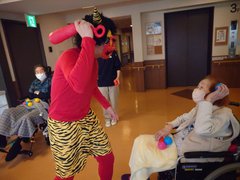 鬼が来た～😈😈😈