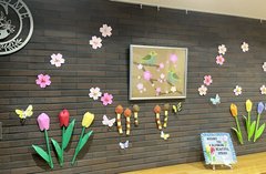 季節の壁面装飾🧱