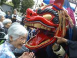 関東三大祭り 幌獅子来園