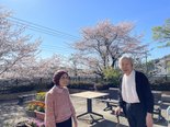 R8.4.8桜咲くテラスで、笑顔あふれるひととき