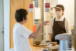 厨房スタッフとご入居者