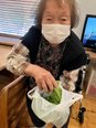 「今日の昼食と嬉しいおすそ分け」
