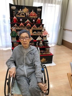 お客様の様子(ひな祭り)