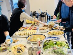 初めてのビュッフェ