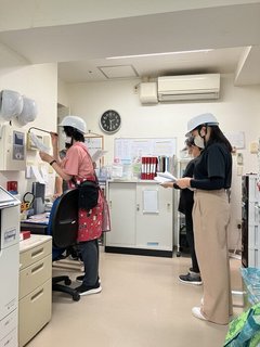 秋の避難訓練【ゆいま～る中沢】