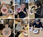 きらきらハートリーフ作り