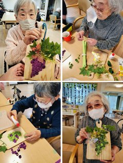 葡萄の壁飾り🍇