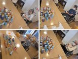 空気鉄砲で射的