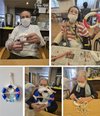 浮き輪オブジェ作り
