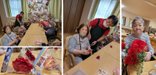 カーネーション、三角シェーカー作り