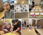 午前デーサービス・盆踊りの練習とゲーム&バナナケーキ