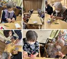 午後デイサービス・ハロウィンの置き物・完成