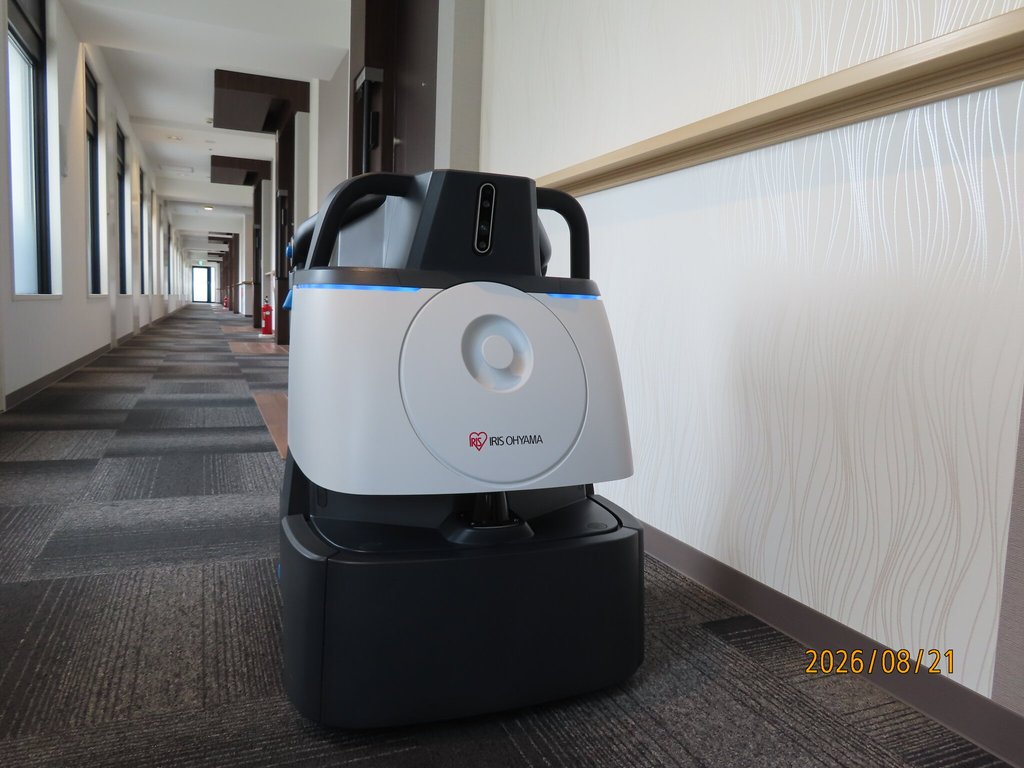 お掃除ロボットを試験的に導入しています。｜SJR千早ガーデン(福岡市東