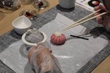 秋の趣を、一服の和菓子に