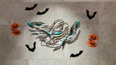 館内を彩る、秋のハロウィン