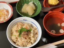 松茸の炊込みご飯