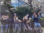 お花見に行きました