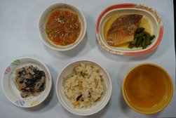 敬老会時の行事食です。