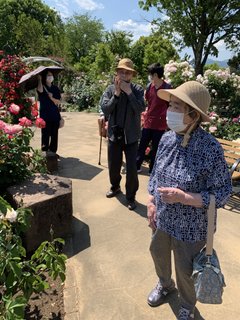 5/15(金)薔薇の花鑑賞ツアーに行ってきました。