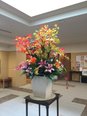 9月 ロビーのお花が新しくなりました