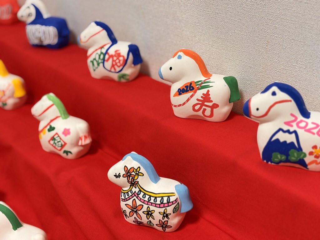 アクティビティ】『干支:午』絵付け｜横浜エデンの園(横浜市保土ケ谷区