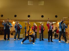 年の瀬の恒例行事「お餅つき」