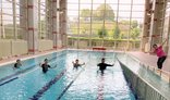 94歳も参加!無理なく健康づくり「水中ウォーキング」