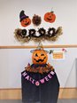 ハロウィンの飾りつけを行いました♪