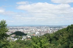 札幌市内を一望