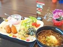食の楽しみが充実!ある日の実際の昼食です。