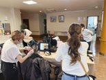 毎月のお楽しみ「訪問理容」の日✂️