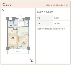 募集部屋が出ました! 南向き 1LDK
